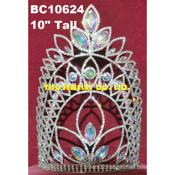 large tall small princess kids party fashion wedding crystal tiara